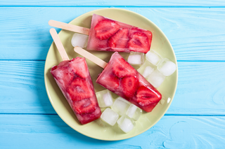 Strawberry Lemonade Magnesium Popsicles